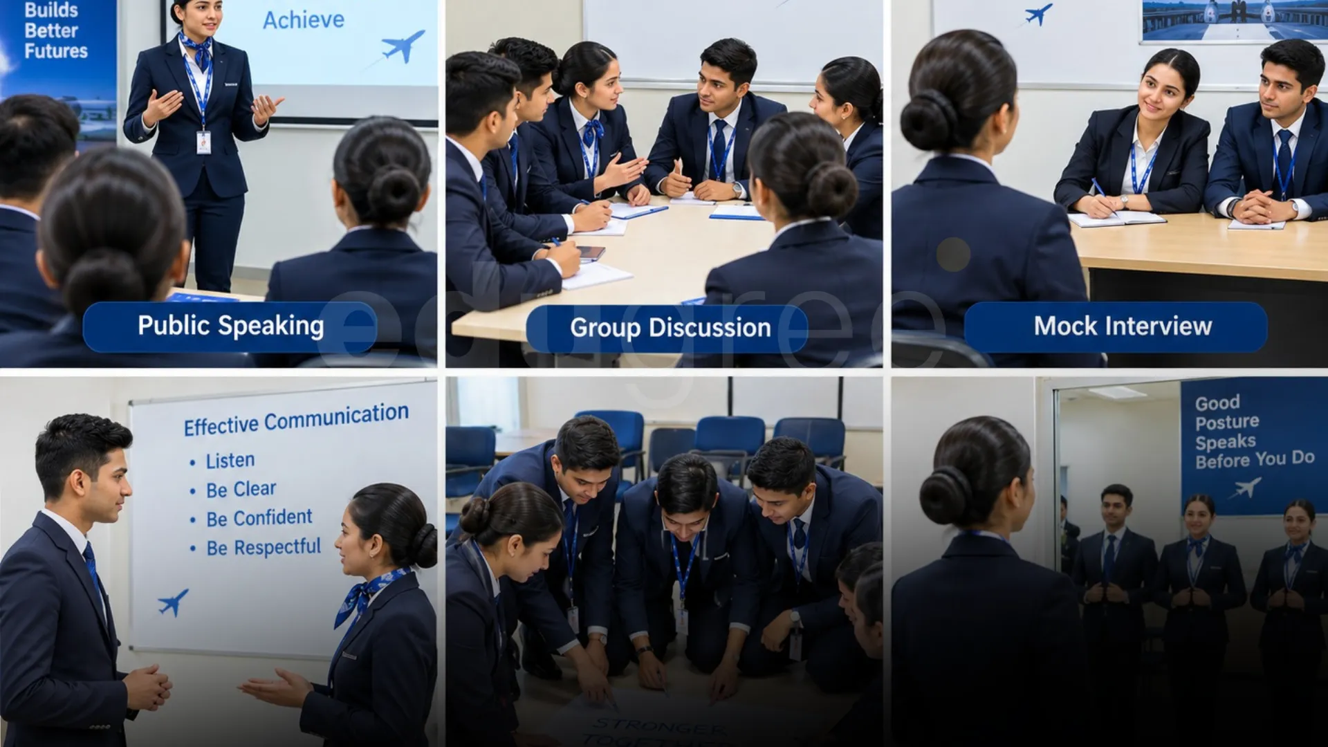 Inside Edugree Aviation Training - Siliguri.