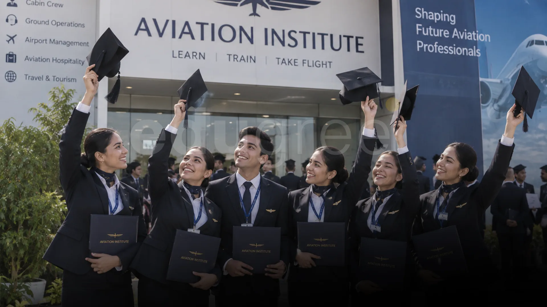 Cabin Crew Vs Airport Ground Staff - Edugree, Siliguri.