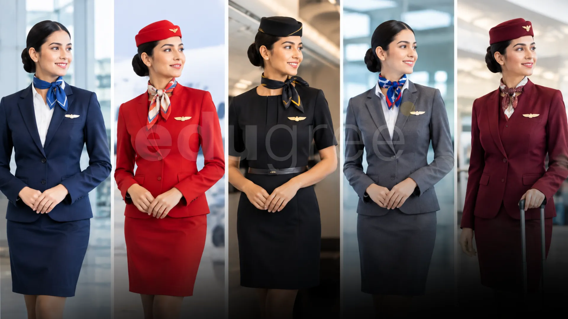 Airline-wise Air Hostess Salary difference - Edugree, Siliguri.