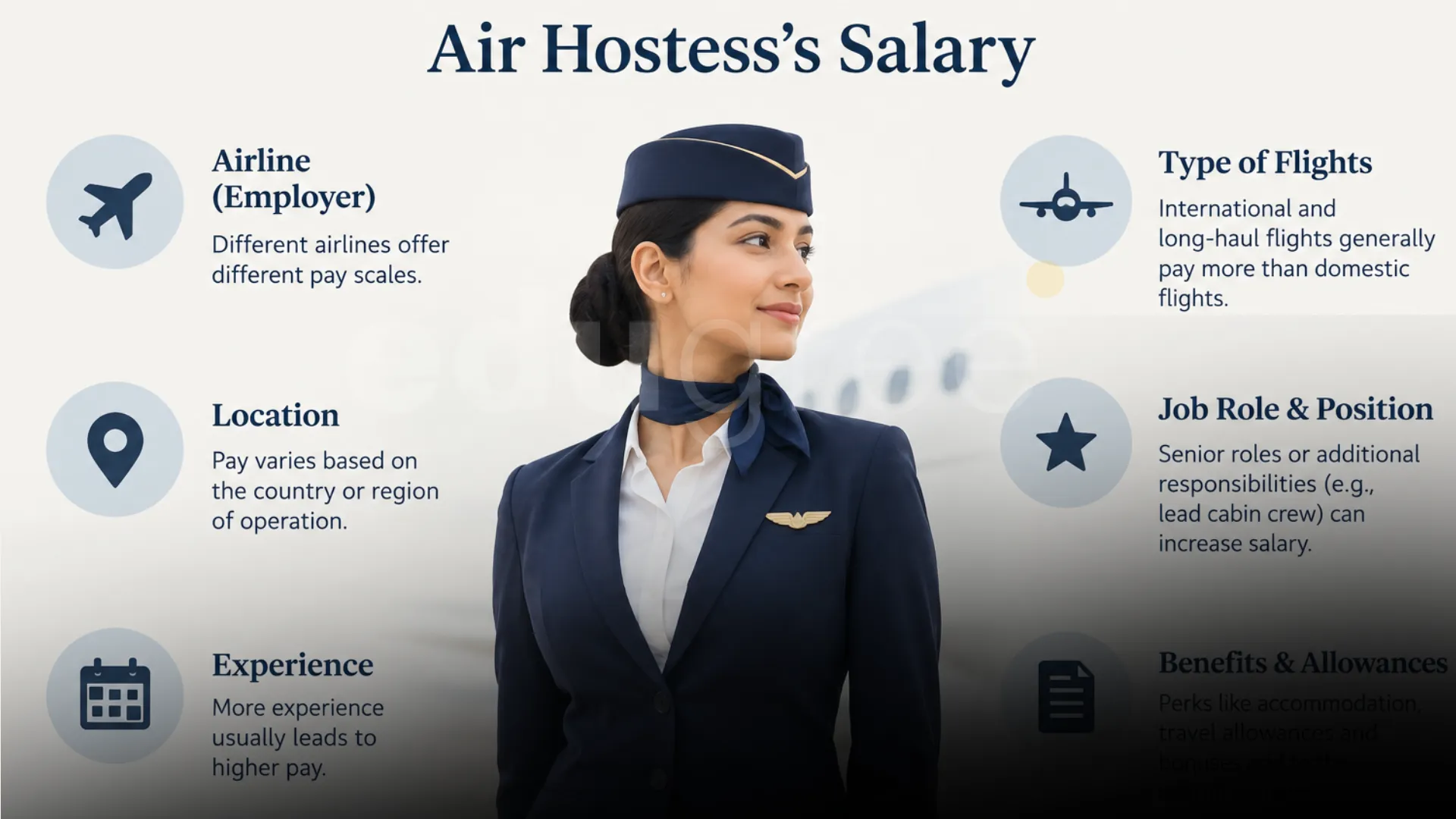 Air Hostess Salary in India: Complete Salary Guide - Edugree, Siliguri. 