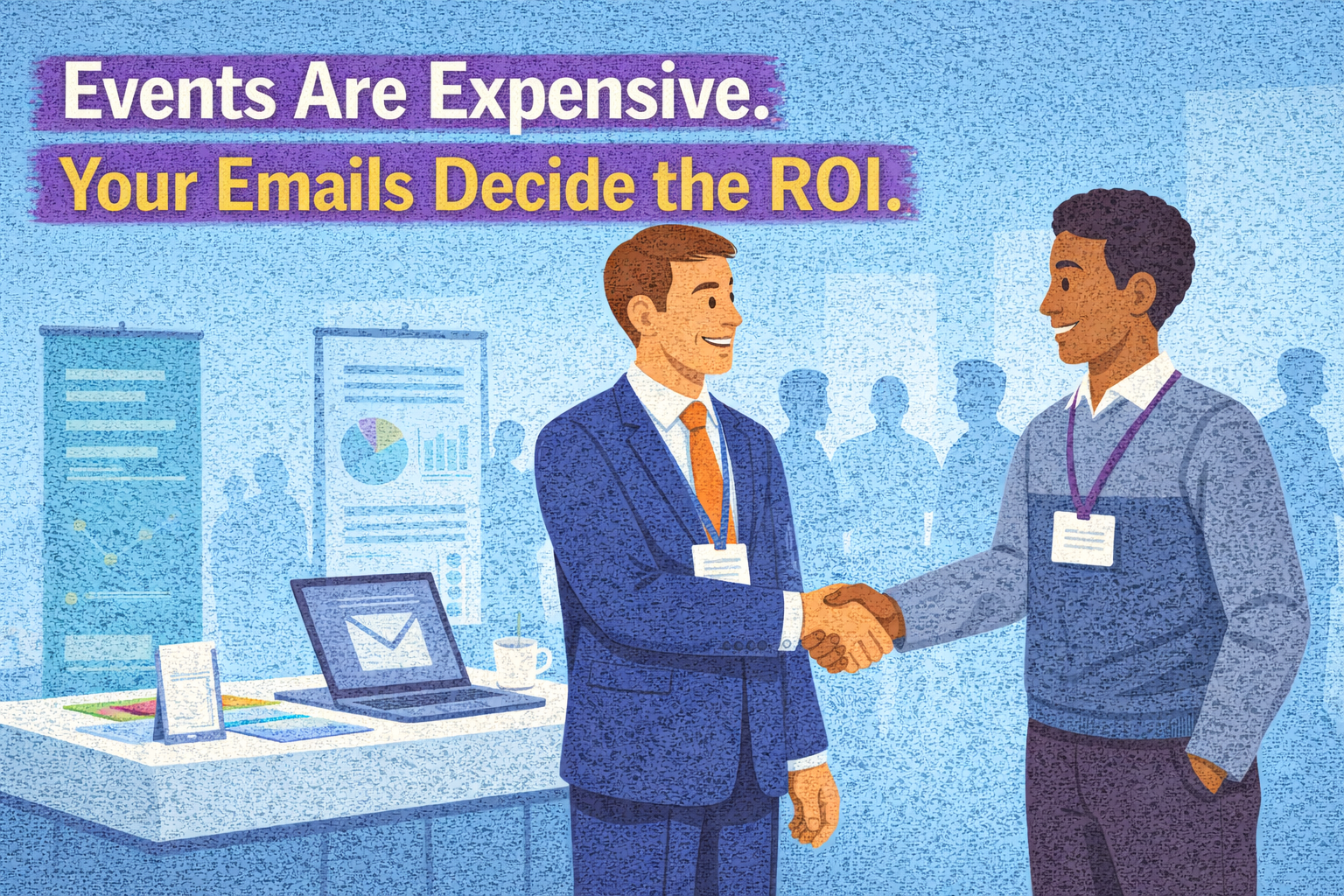 Events are expensive. Email decides the ROI