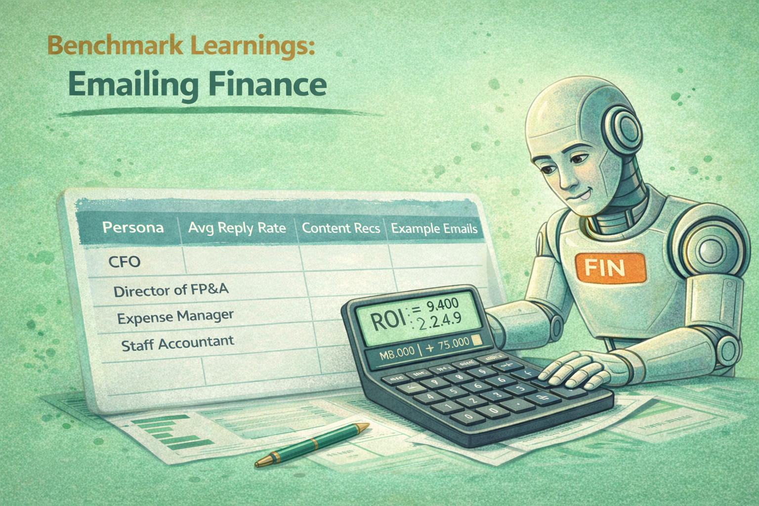 Lavender analyzed exactly how to optimize cold email reply rates for finance.