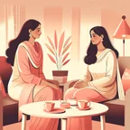 Family conversation icon