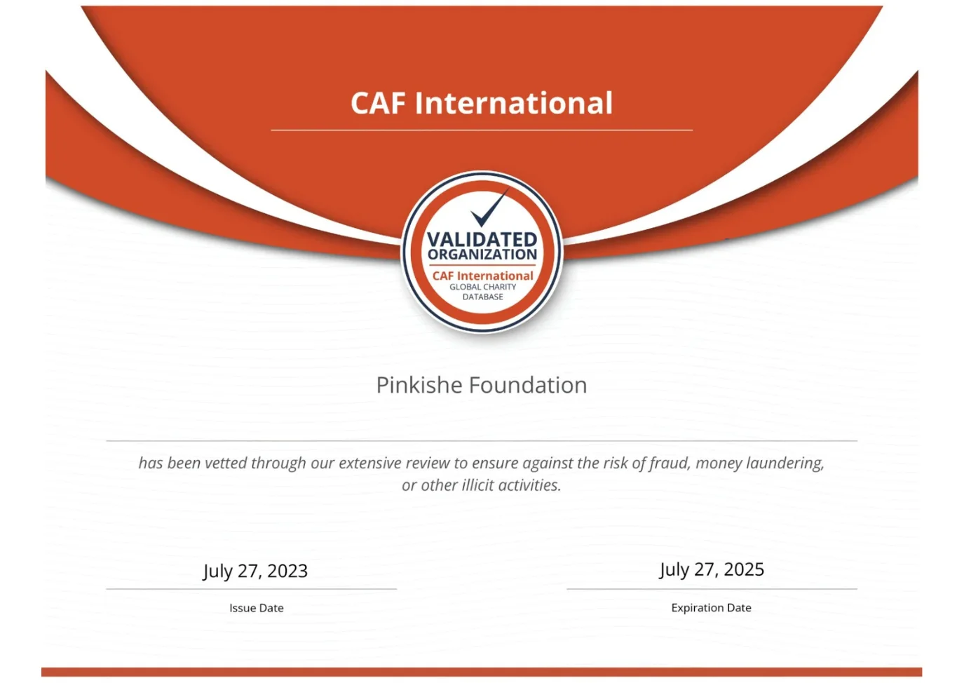 CAF International