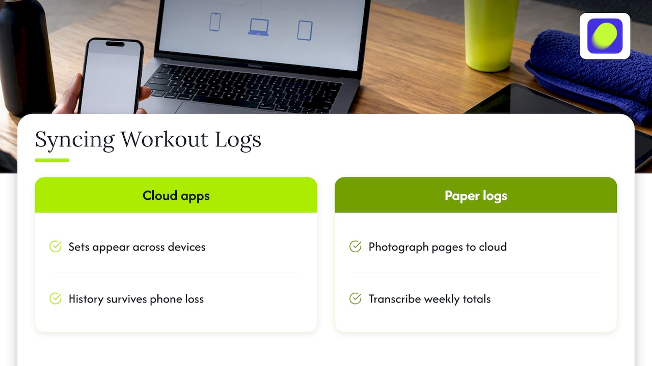Syncing Your Workout Logs Across Devices and Platforms — overview diagram