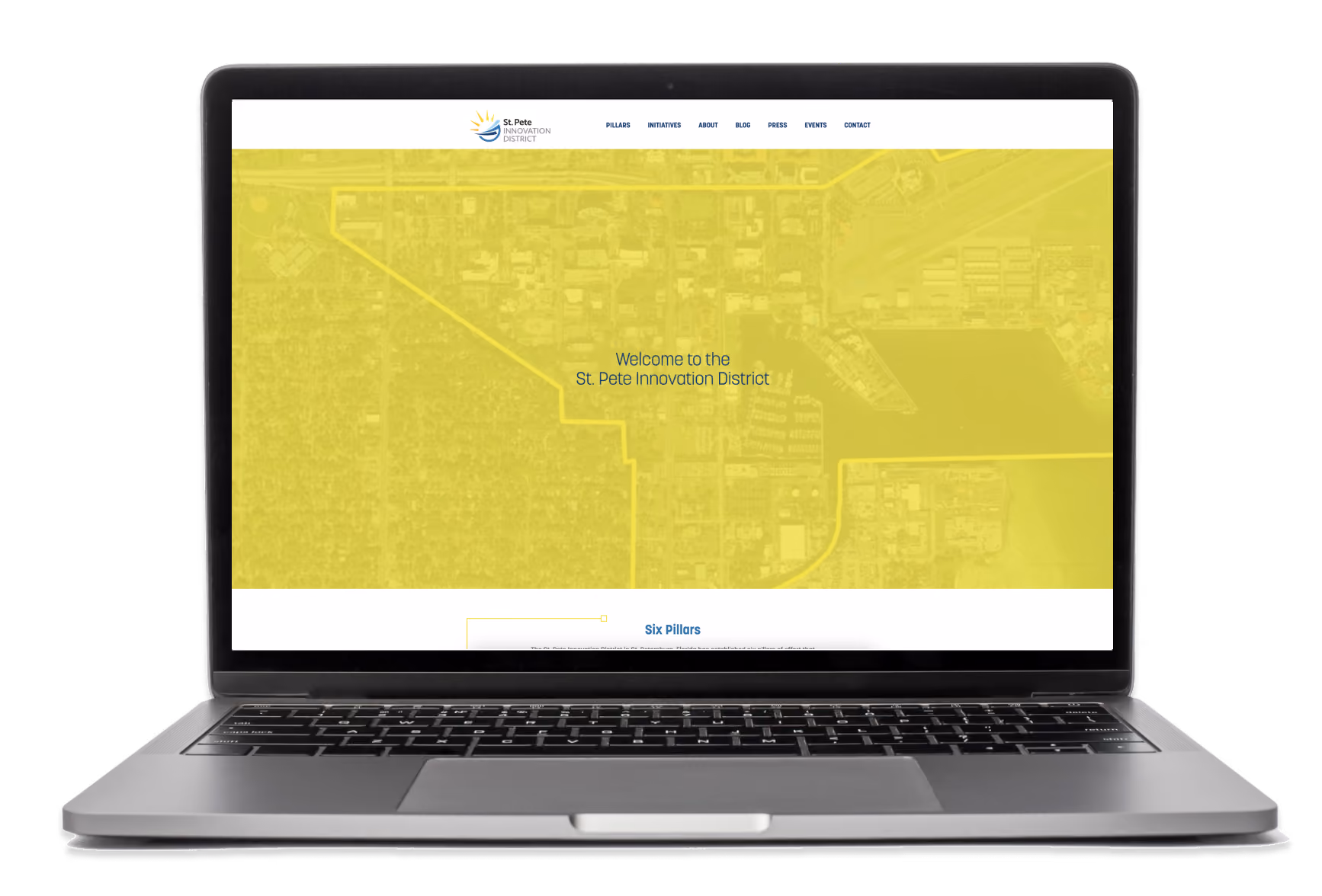 Saint Petersburg Innovation District Mockup