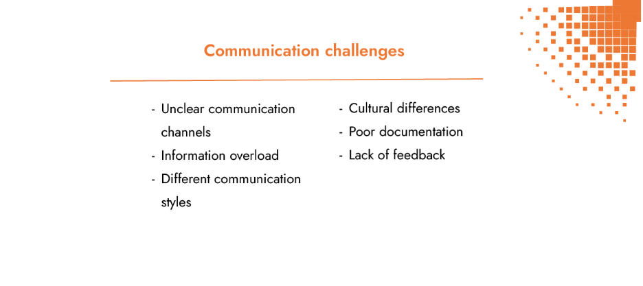 communication challenges