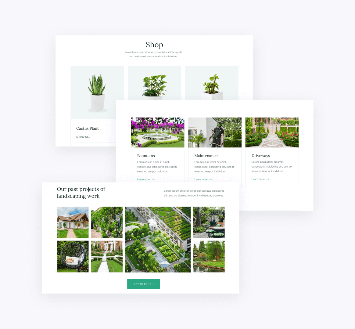 Landscaper X - 30 Section Included - Landscaper Webflow Template