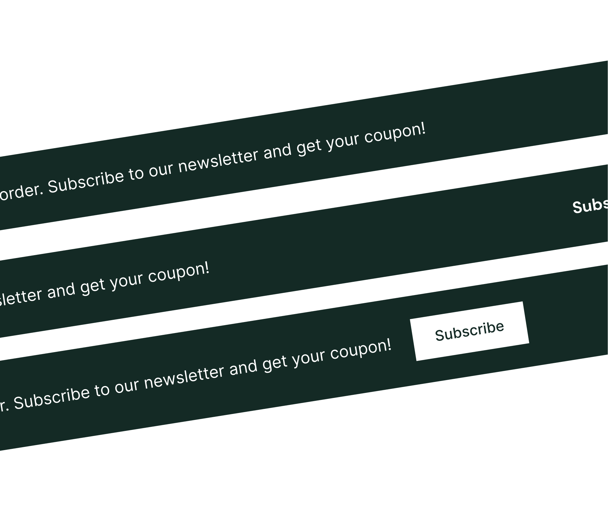 Landscaper X - 3 Notification Bars - Landscaper Webflow Template