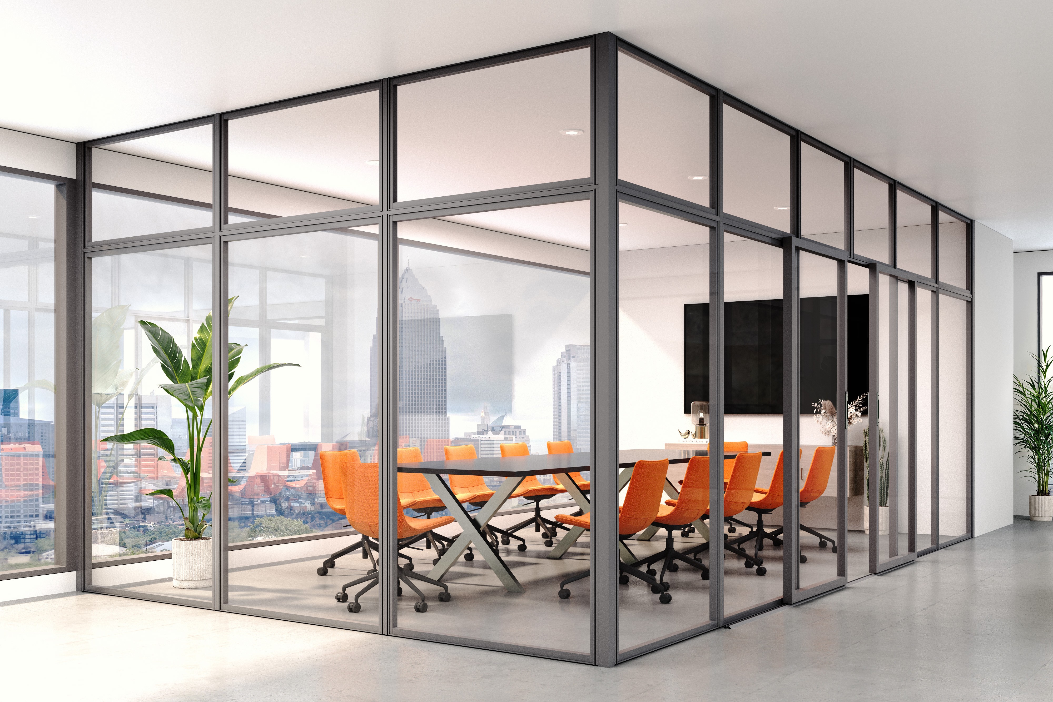 National Office floor to ceiling