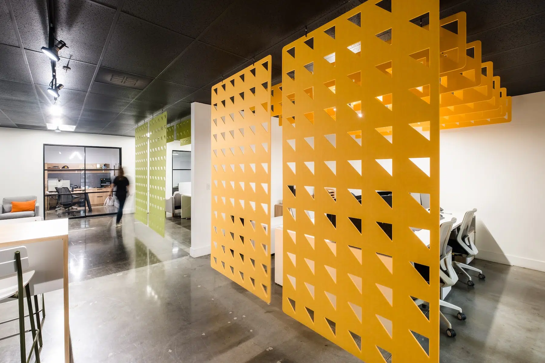 National Office floor to ceiling