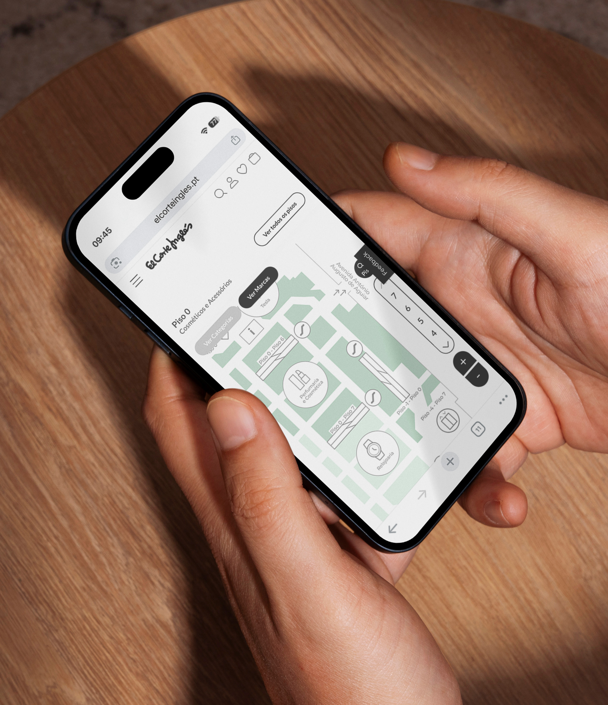 El Corte Inglés Portugal - Web Design