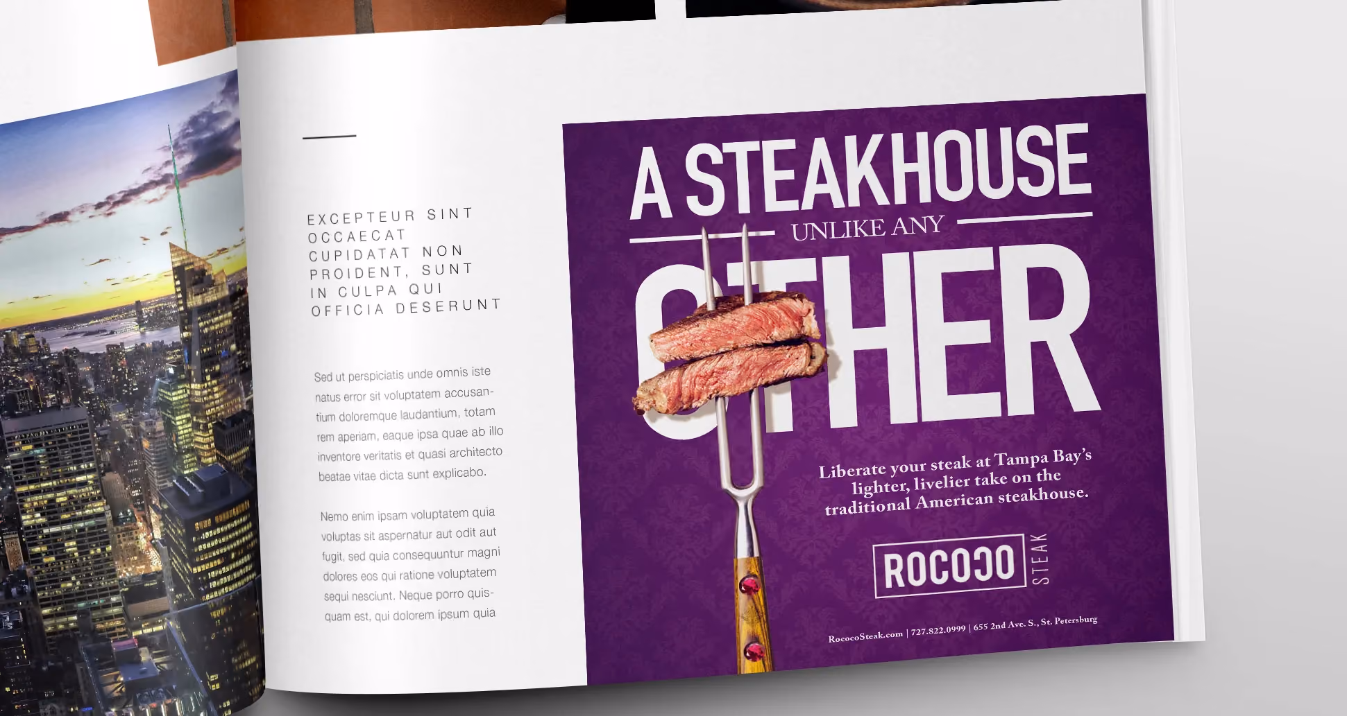 Rococo Steak Portfolio