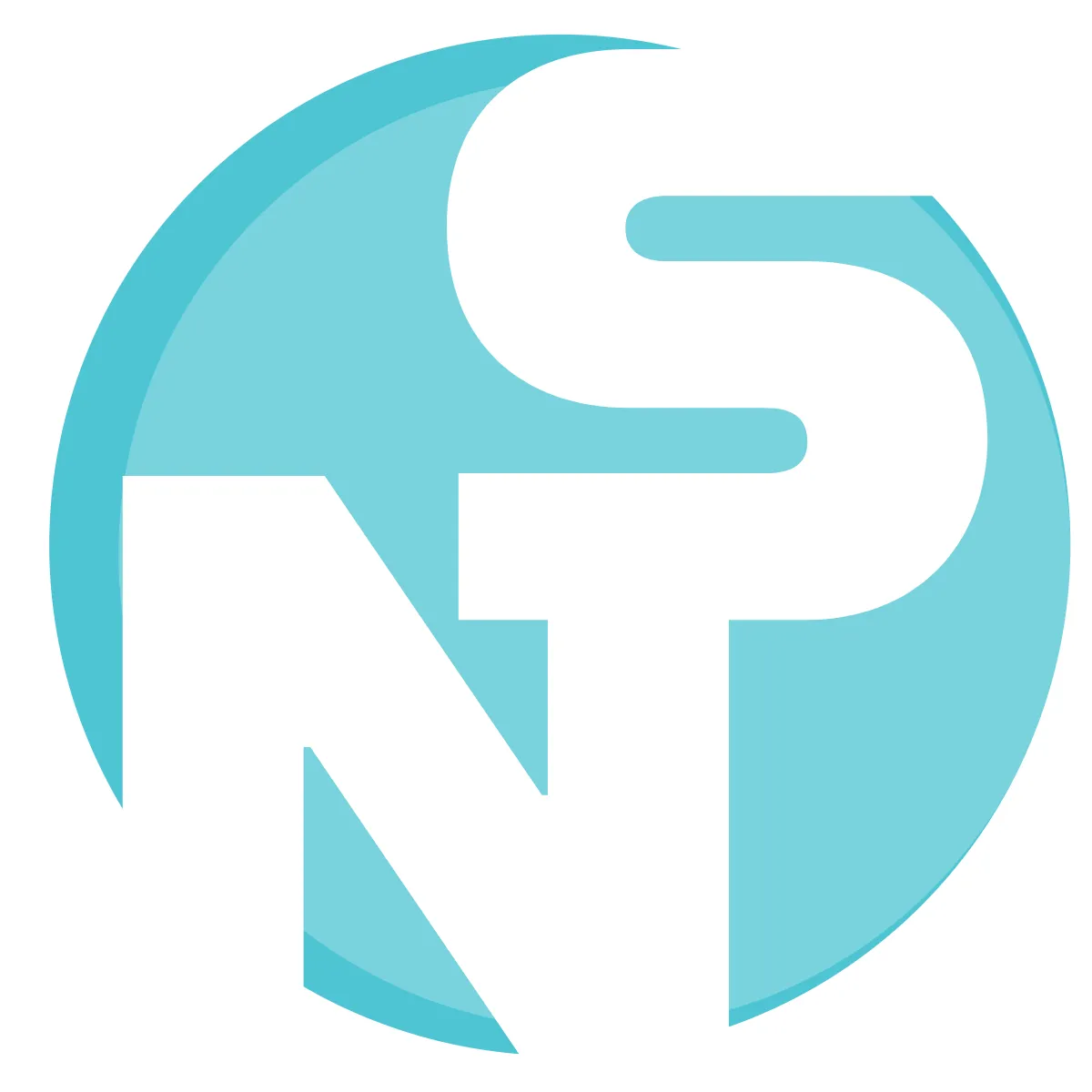 A graphic visually denotes negative space as a USP logo