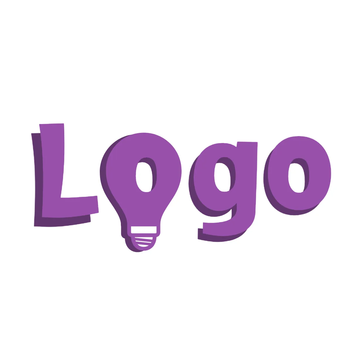 hic shows branding concepts as a purple light bulb, advertising agencies in Tampa