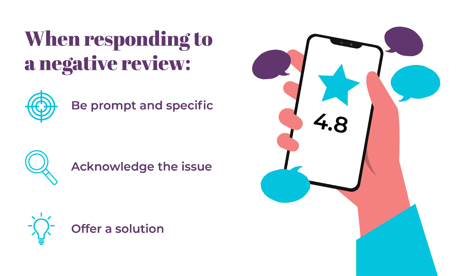 How to respond to a negative review, advice from a Tampa Bay marketing agency