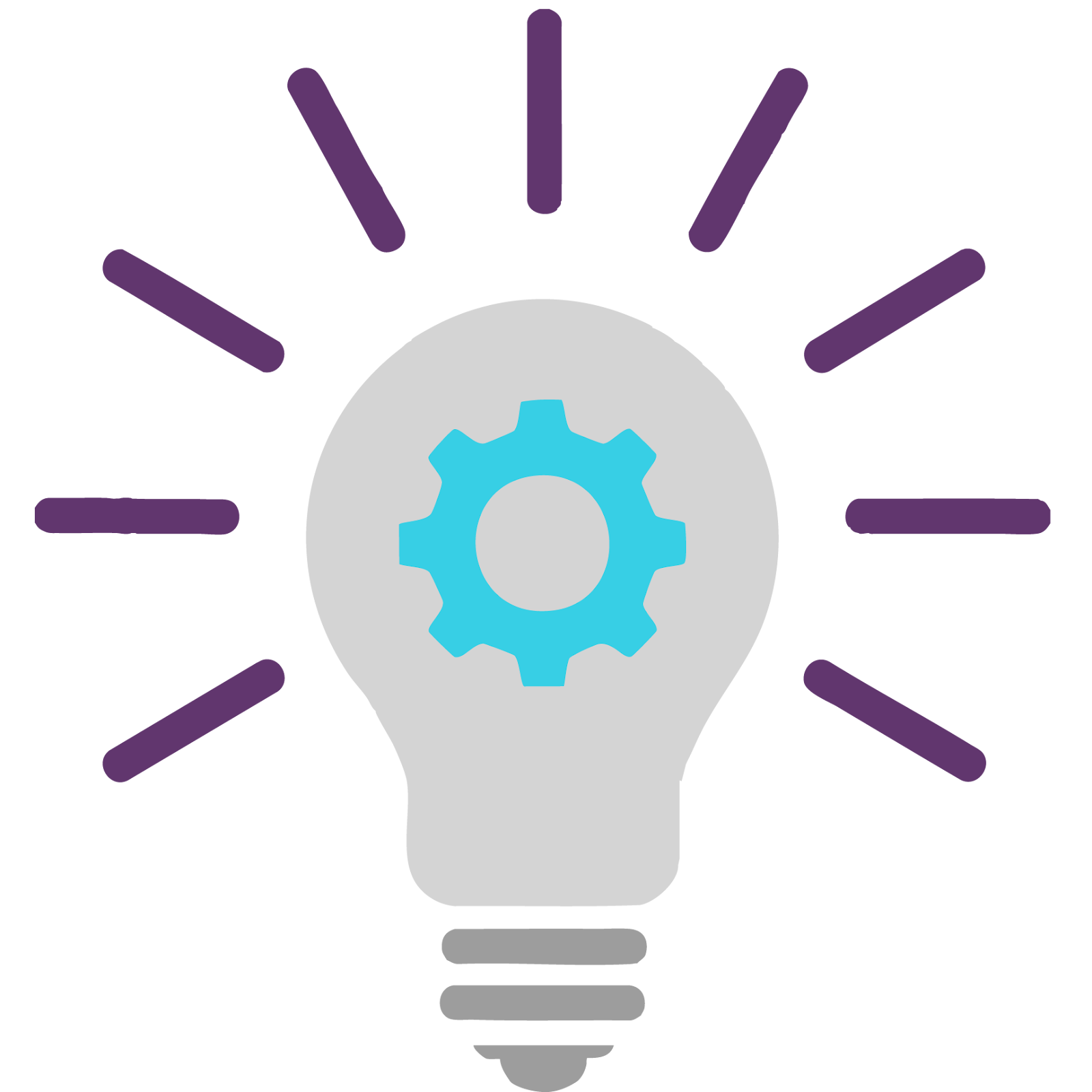 A lightbulb represents marketing strategy st petersburg