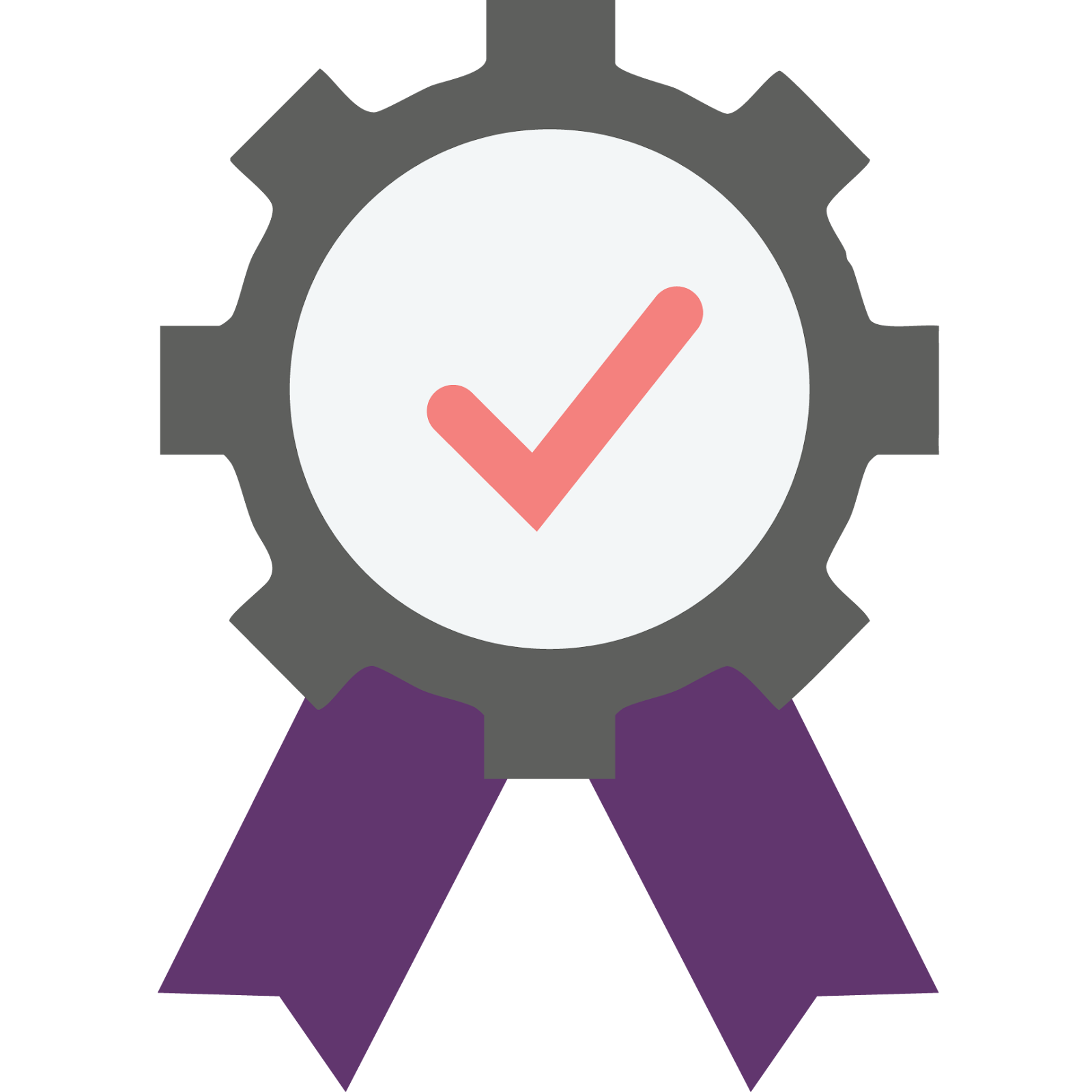 a ribbon represents that we are the best marketing agency in tampa bay