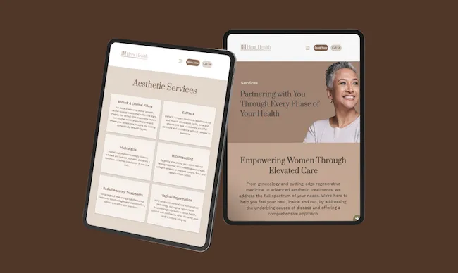 Hera Health Haven Portfolio Image