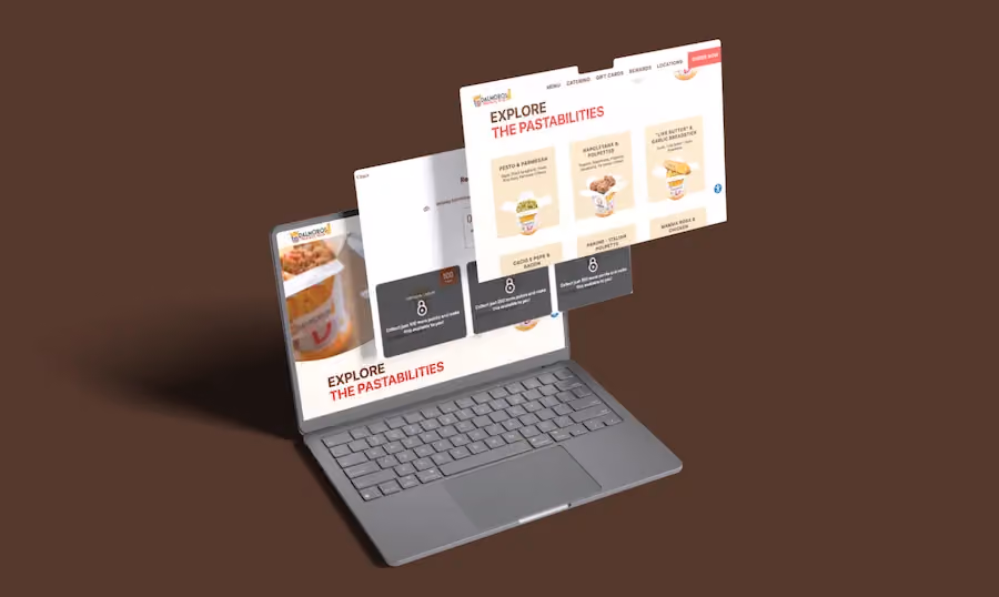 Dalmoros Pasta to Go Portfolio