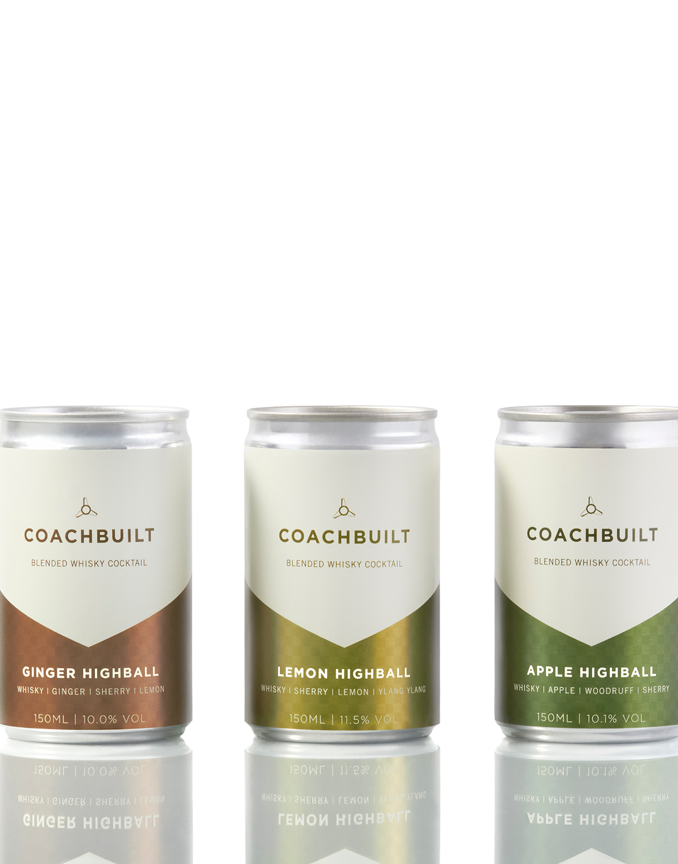 Mixed Case of Coachbuilt Highball Whisky Cocktails
