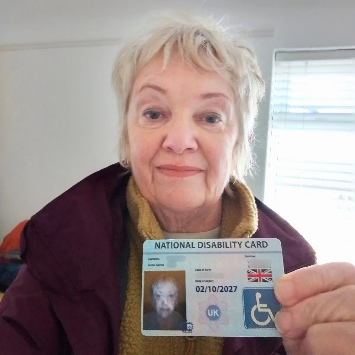 is national disability card legitimate? card holder testimonial photo