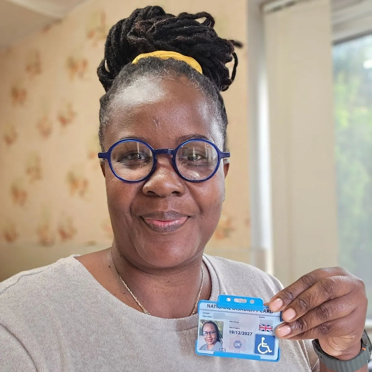 is national disability card legitimate? card holder testimonial photo