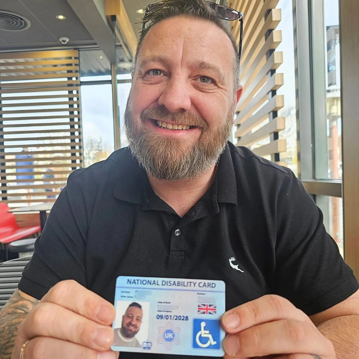 is national disability card legitimate? card holder testimonial photo