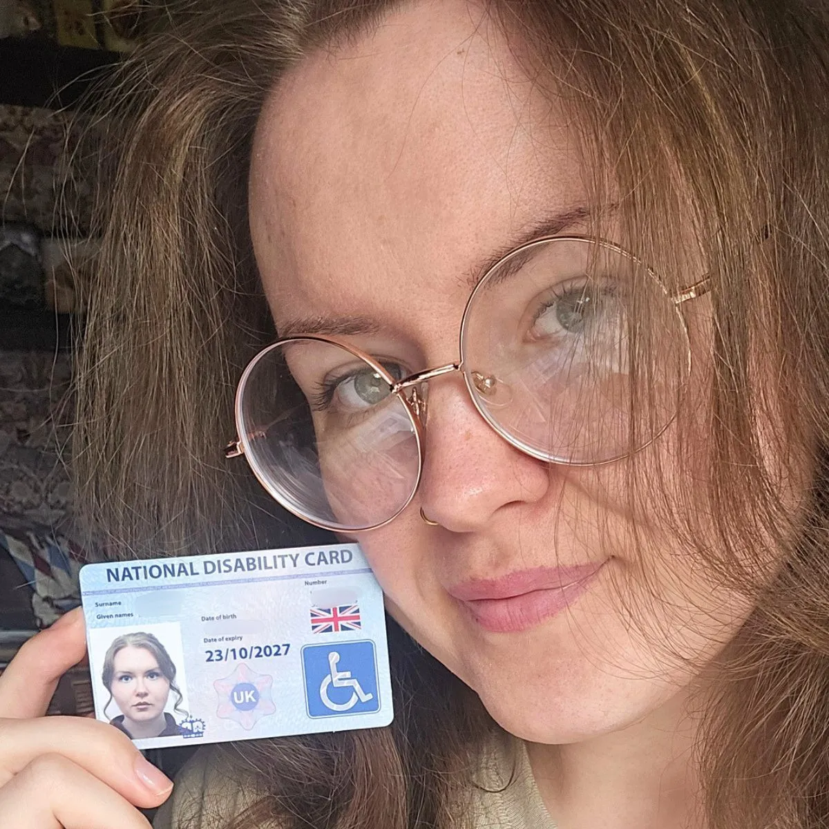 is national disability card legitimate? card holder testimonial photo