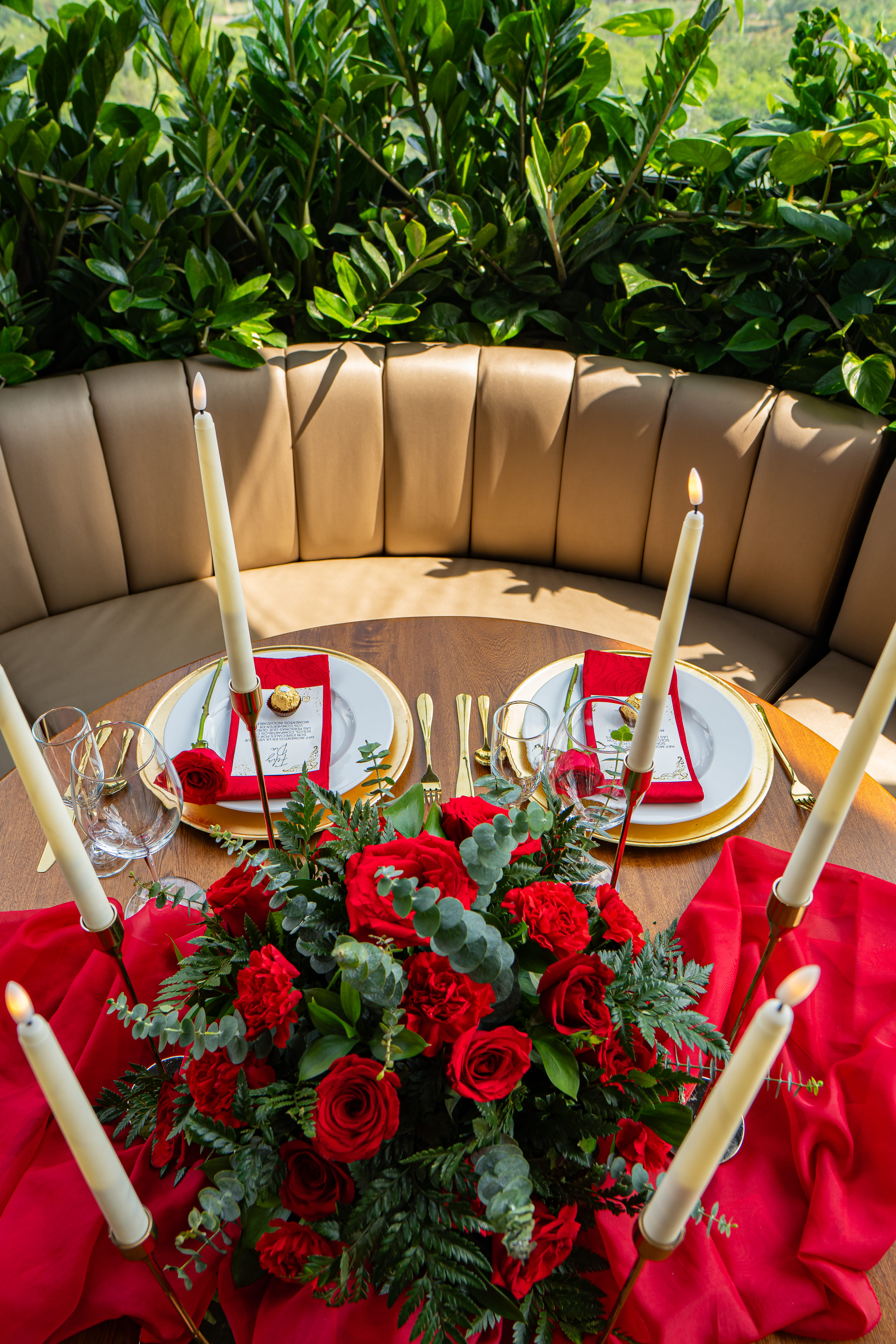 Cena romántica: Cena de enamorados