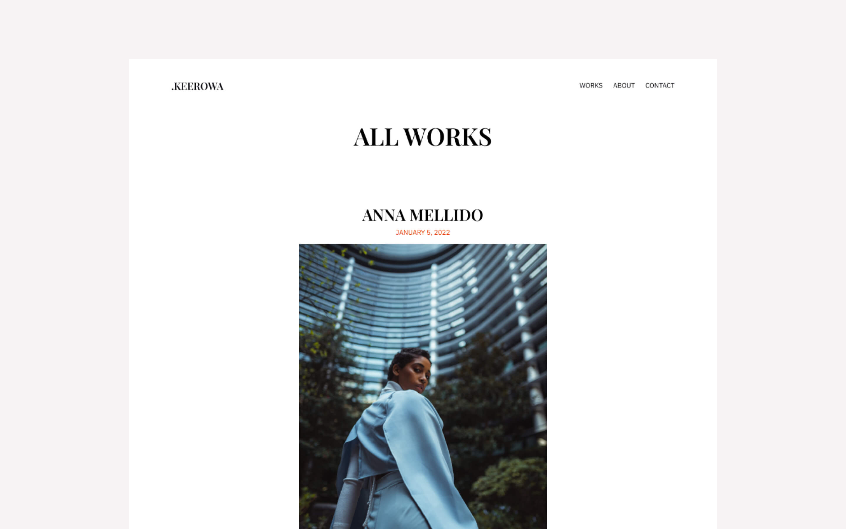 Keerowa Photography Webflow HTML Template