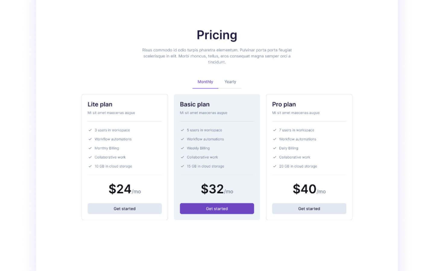 Webflow SaaS HTML Template Busiland
