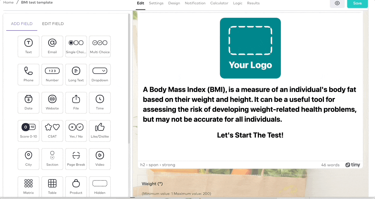 how to calculate bmi