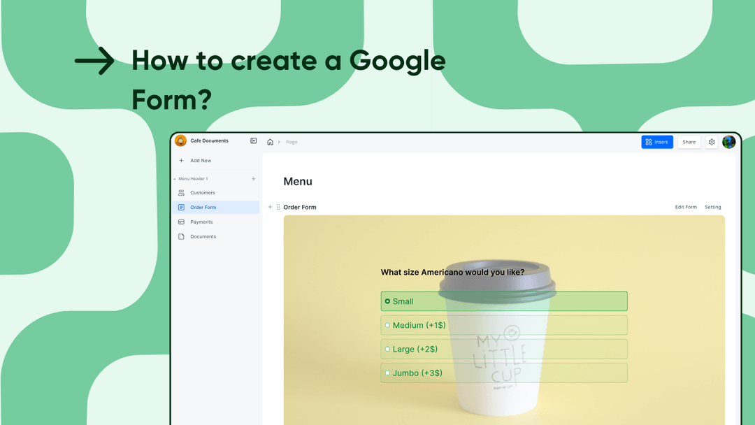 How to create a Google form? A comprehensive guide - Formaloo
