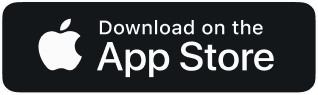 Apple logo with text Download on the App Store on black background.
