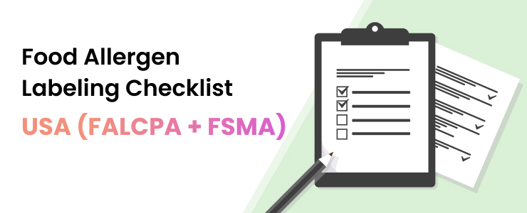 Food Allergen Labeling Checklist