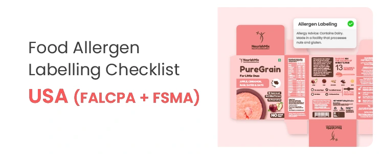 Food Allergen Labeling Checklist
