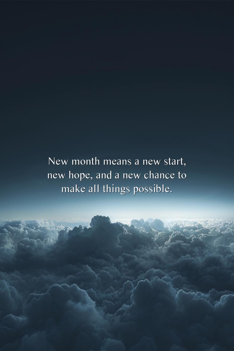 new month quotes