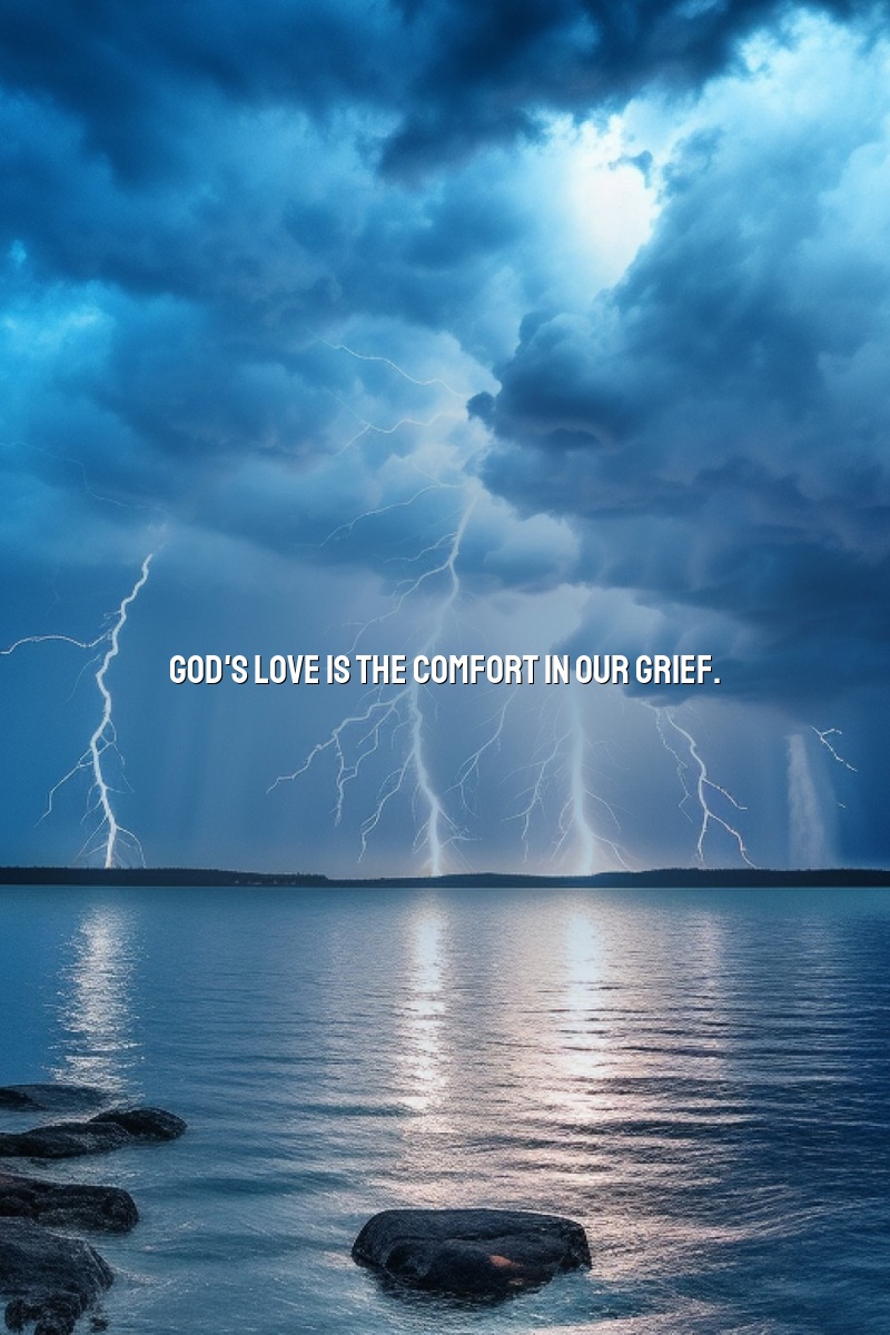 God's love is the comfort in our grief.