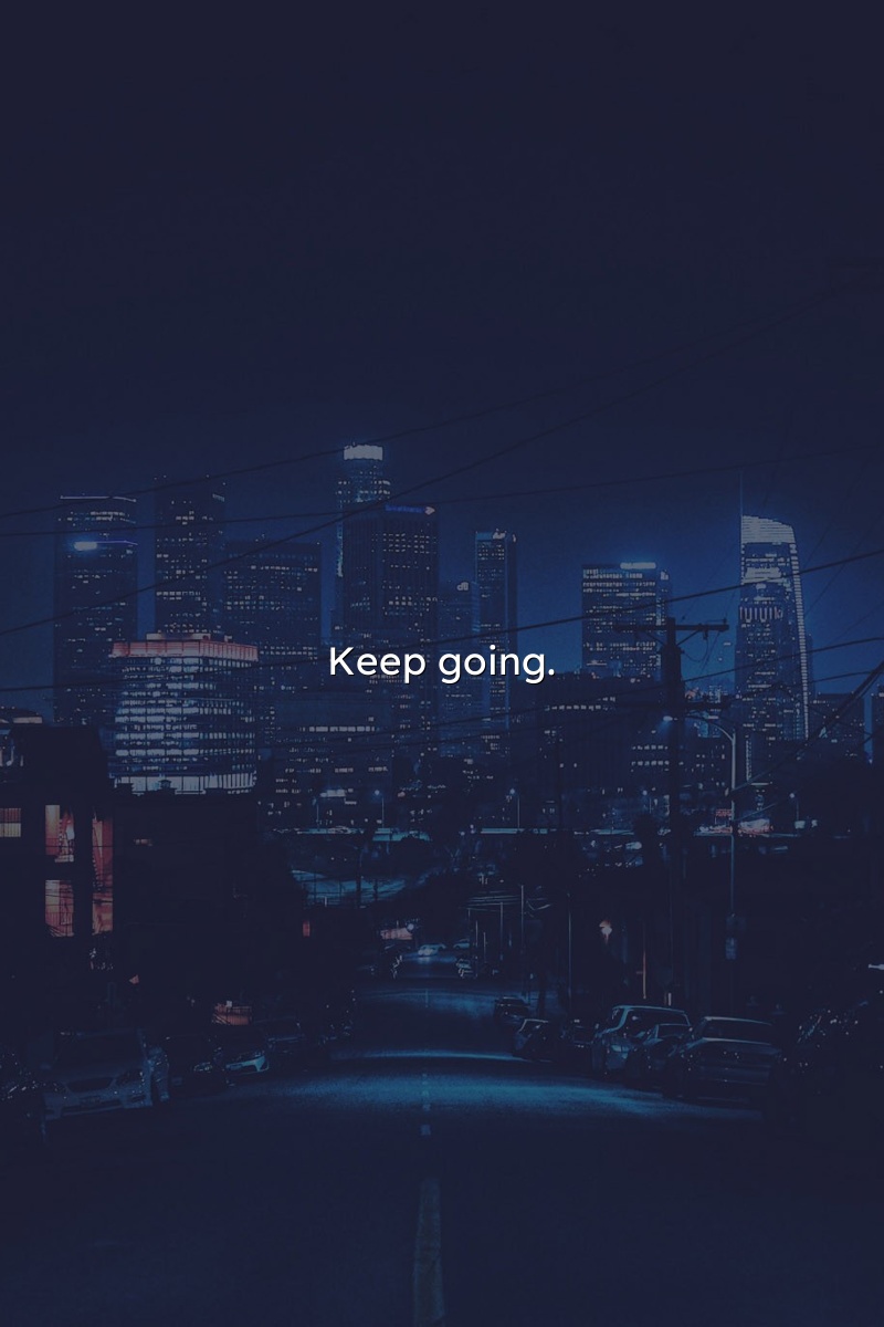 Keep going.