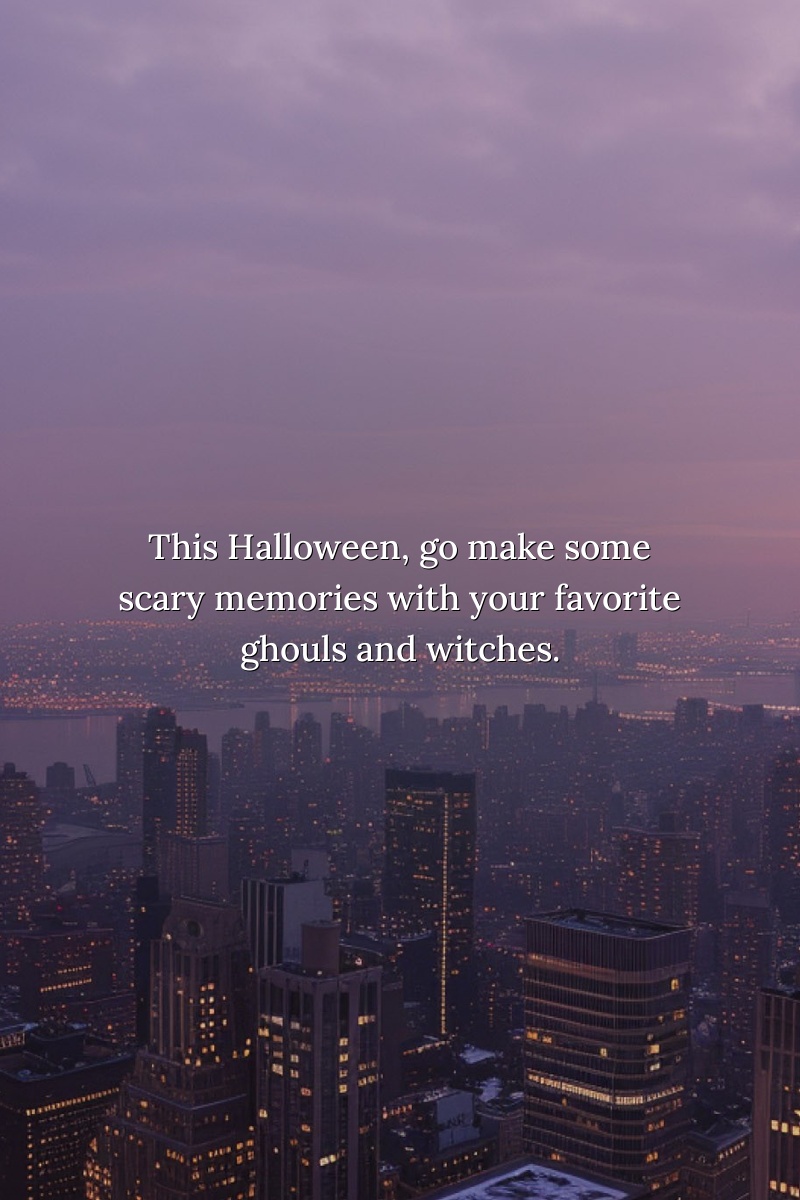 This Halloween, go make some scary memories with your favorite ghouls and witches.