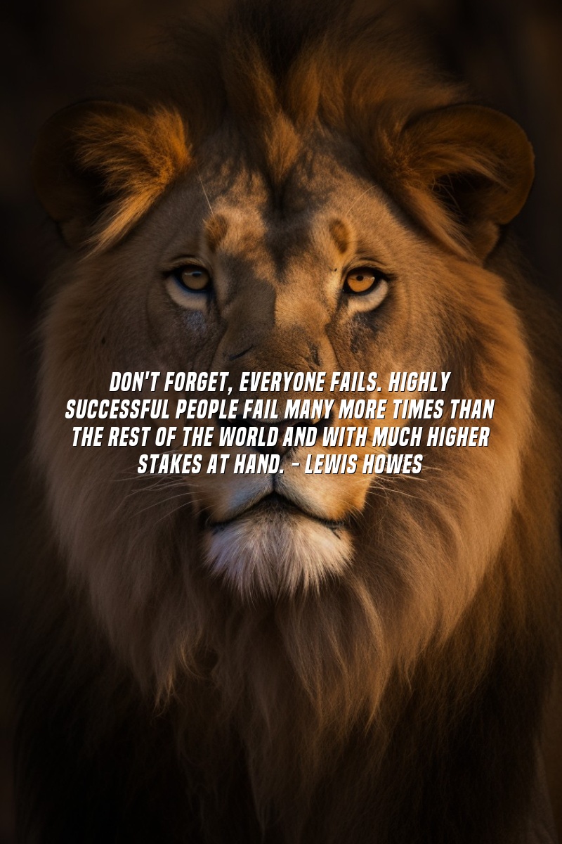 Everyone fails. Highly successful people fail many more times than the rest of the world and with much higher stakes at hand. - Lewis Howes