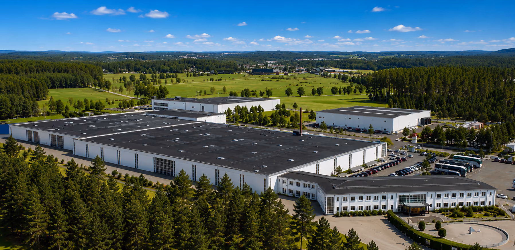 ROL Retail Concepts is headquartered just outside central Jönköping, along Flygplatsvägen, directly adjacent to the Axamo airport.