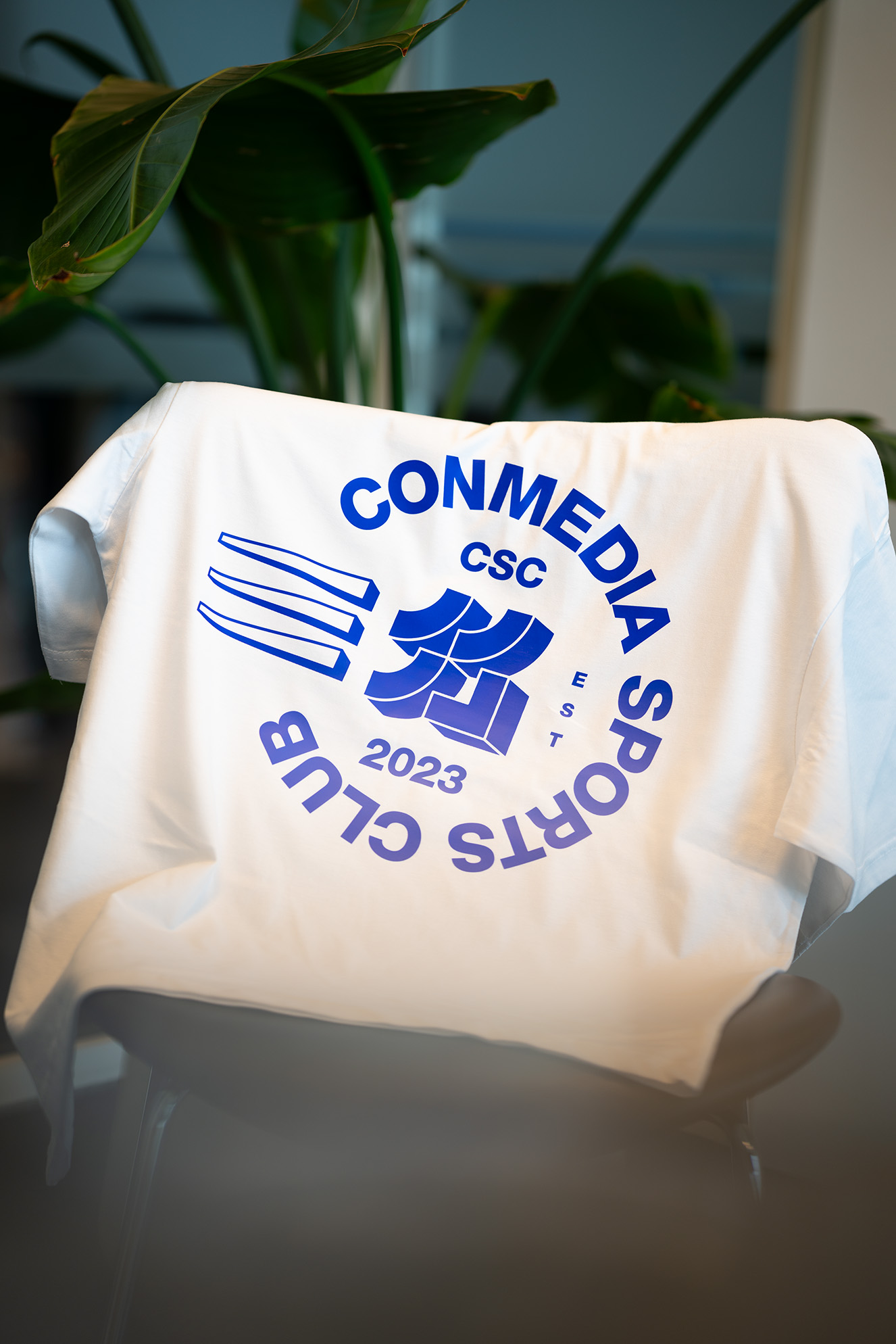 CSC Box Fit Logo Tee, Unisex (White)