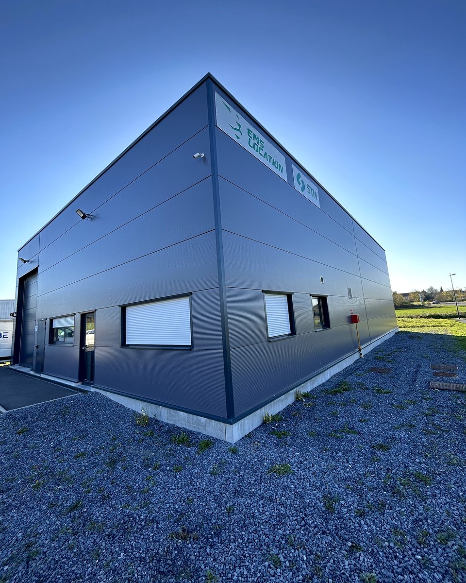 L’agence EMS Location, 107 allée Raymond Derancy à Barlin