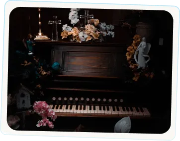 Grand piano prepared for specialty moving by BC Brothers with antique preservation focus