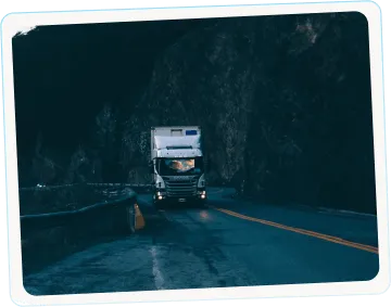 BC Brothers commercial moving truck in transit to reduce business downtime