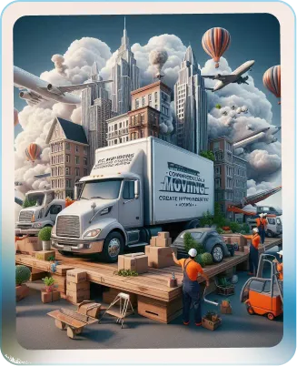 BC Brothers Moving process illustration