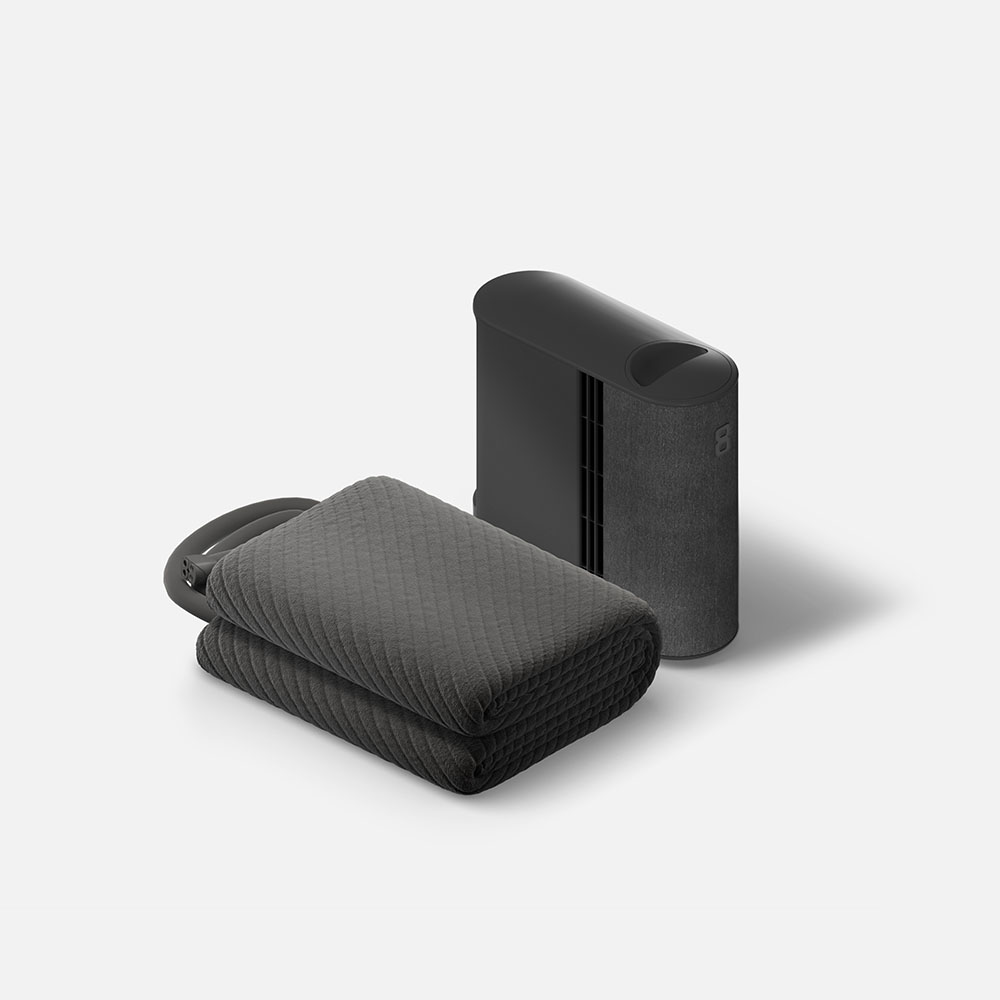 Eight Sleep Pod 5 med temperaturstyret cover og hub 
