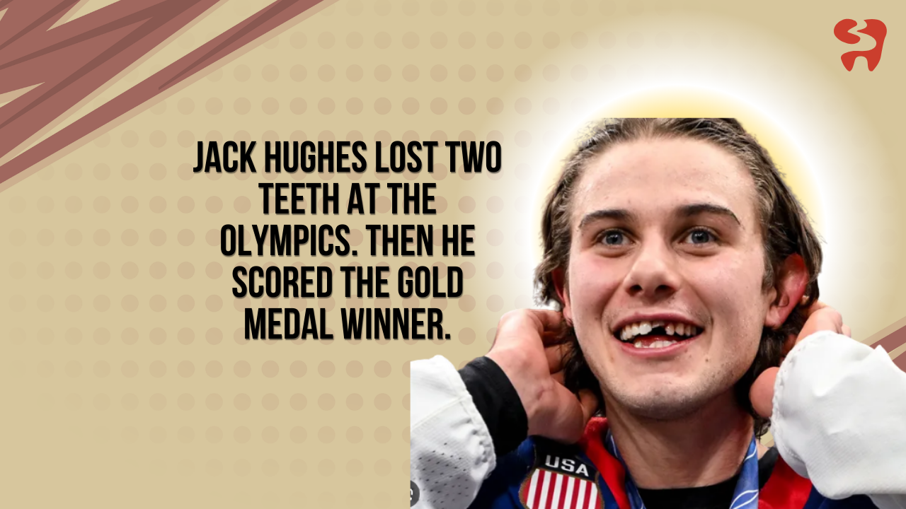 Jack Hughes Lost Two Teeth at the Olympics. Then He Scored the Gold Medal Winner